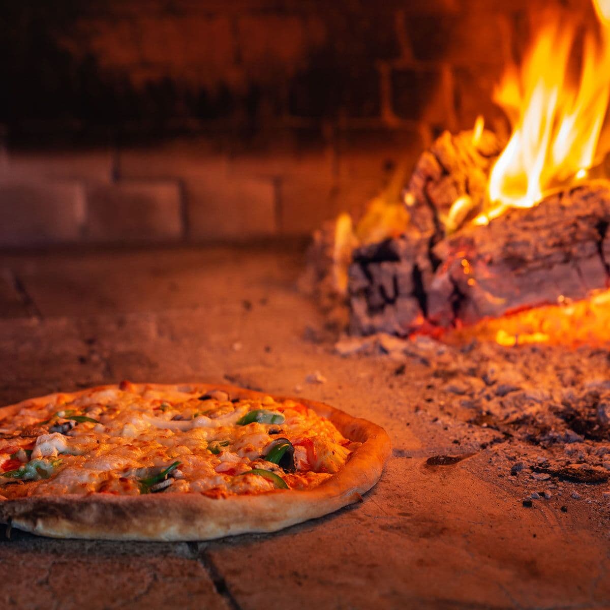 Pizzaofenbürste aus Holz