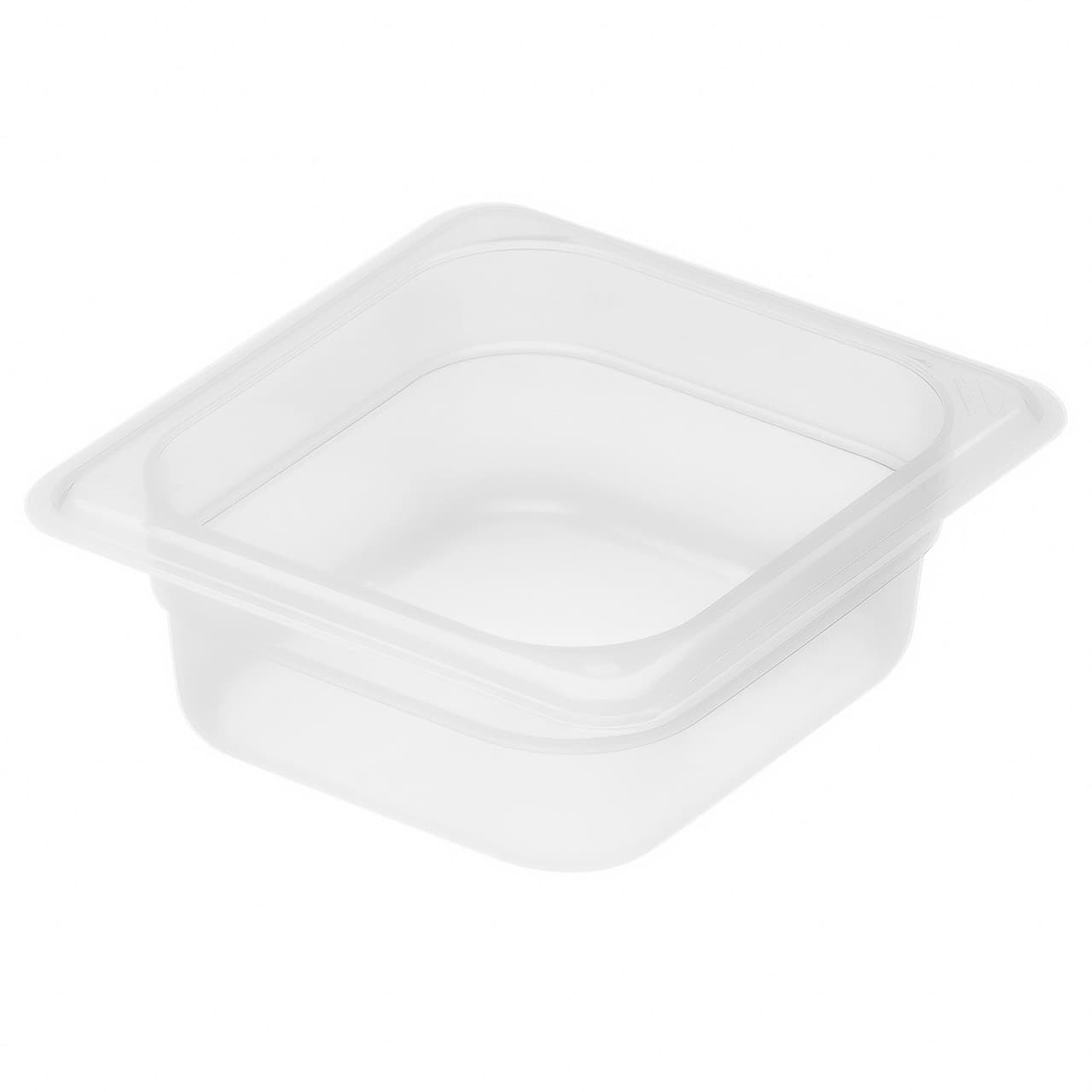 (6 Stück) CAMBRO | CAMWEAR® -  Polypropylen GN 1/6 Behälter - milchig - Tiefe: 65mm