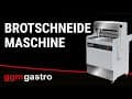 Brotschneidemaschine - Scheibendicke 10mm - 180 Watt