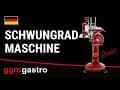 BERKEL | Schwungradmaschine Tribute  - Messer: Ø 300mm - Schwarz - inkl. Untergestell