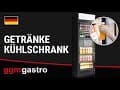 (3 Stück) Getränkekühlschrank - 3600 Liter - rahmenloses Design - mit 6 Glastüren & Werbedisplay