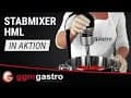 Stabmixer mit festem Mixstab 200mm - 250 Watt - 2 Geschwindigkeiten