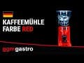 Kaffeemühle - Rot - 1kg - 275 Watt - 77dB