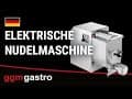 Elektrische Nudelmaschine - 8,4 kg/h- 750 Watt