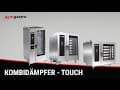 Kombidämpfer - Touch - 40x GN 1/1 - inkl. Waschsystem, Temperaturfühler, Boiler & Innengestell