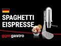 Spaghetti-Eispresse UNICA mit Formgeber Spaghetti