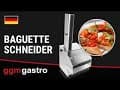 Baguetteschneidemaschine - 8000 Scheiben/ h