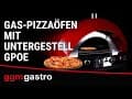 Gas Pizzaofen - Schwarz - 11x 25cm - Manuell