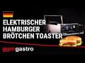 Elektrischer Hamburgerbrötchen Toaster - 2,2 kW