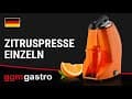 Elektrische Zitruspresse - 570 Watt - Orange (Einzeln)