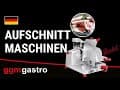 BERKEL | Aufschnittmaschine Domina als Schwerkraftschneider - 300 Watt - Messer: Ø 315mm