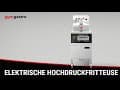 Elektrische Hochdruckfritteuse mit Filtersystem - 24 Liter - 13,5 kW - Digital