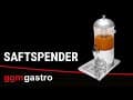 Saftspender - 7,5 Liter - Edelstahl