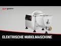 Elektrische Nudelmaschine - 5 kg/h - 250 Watt