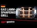 Gas Lamm- & Spanferkelgrill - 20kW - mit 2 Spießen